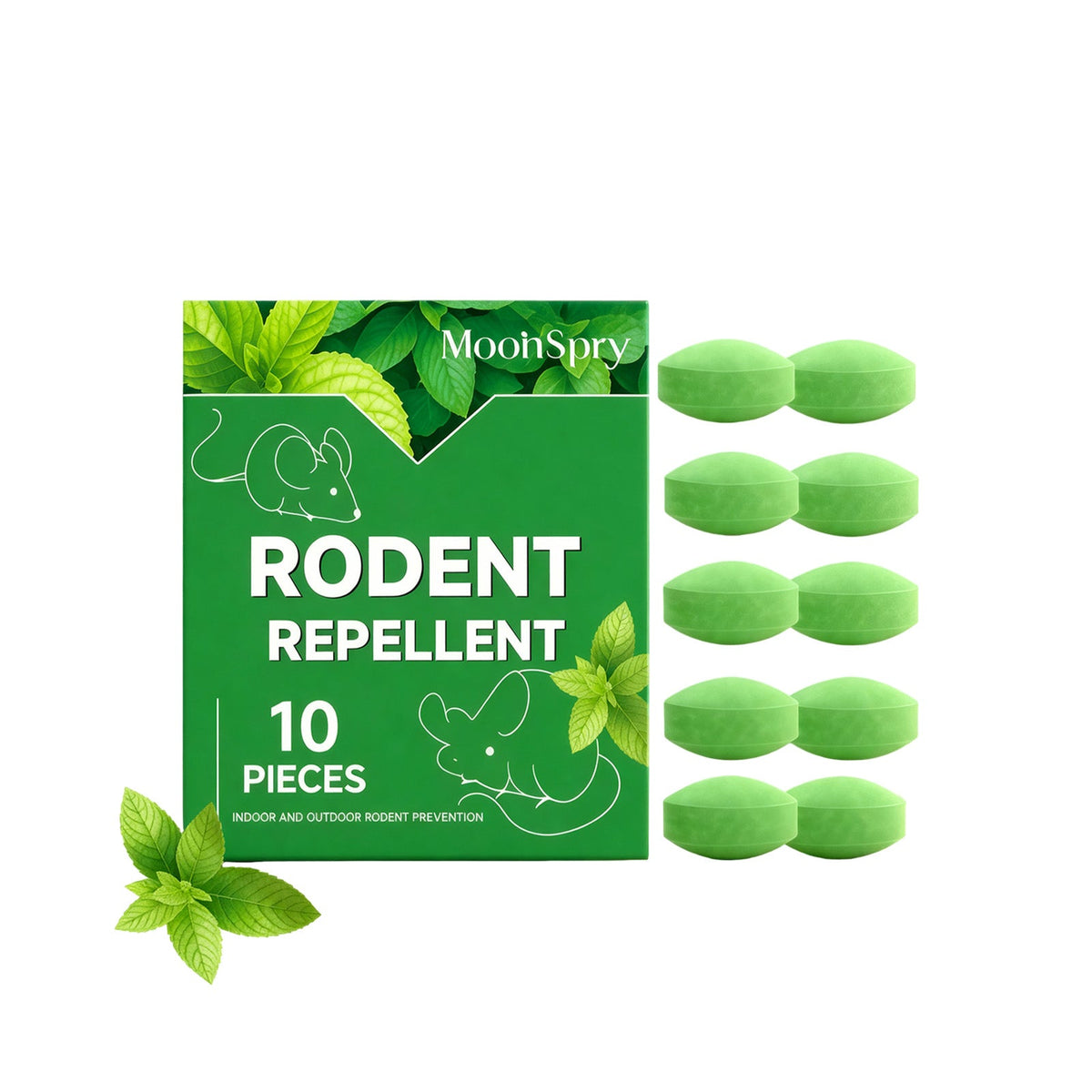 Mouse Repellent Pills 10pcs Box Tri Light Beauty