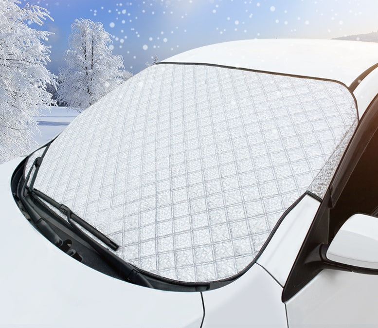 Car snow block front windshield antifreeze cover winter front gear snowboard windshield snow cover frost guard CJD