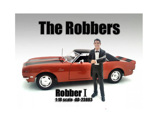 "The Robbers" Robber I Figure For 1:18 Scale Models by American Diorama LuxuryLifeWay Online Store