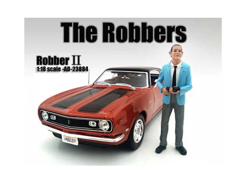 "The Robbers" Robber II Figure For 1:18 Scale Models by American Diorama LuxuryLifeWay Online Store