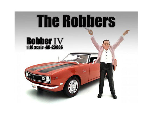 "The Robbers" Robber IV Figure For 1:18 Scale Models by American Diorama LuxuryLifeWay Online Store