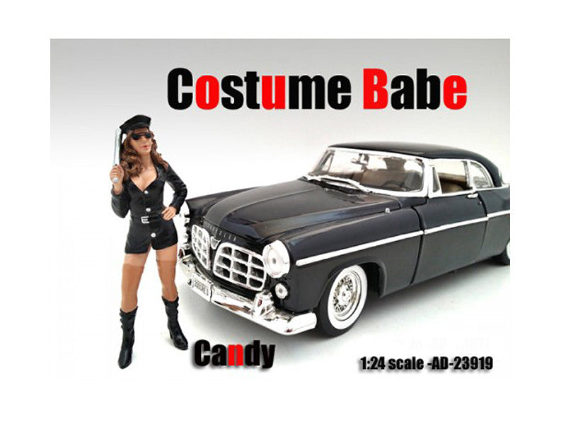 Costume Babe Candy Figure For 1:24 Scale Models by American Diorama LuxuryLifeWay Online Store