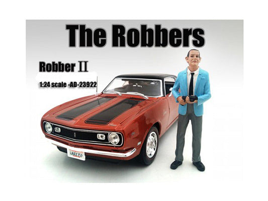 "The Robbers" Robber II Figure For 1:24 Scale Models by American Diorama LuxuryLifeWay Online Store