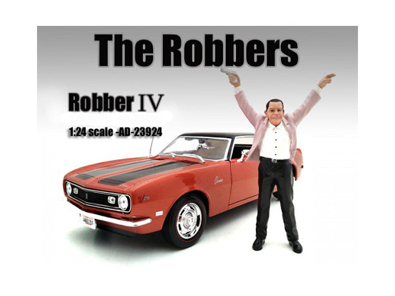 "The Robbers" Robber IV Figure For 1:24 Scale Models by American Diorama LuxuryLifeWay Online Store