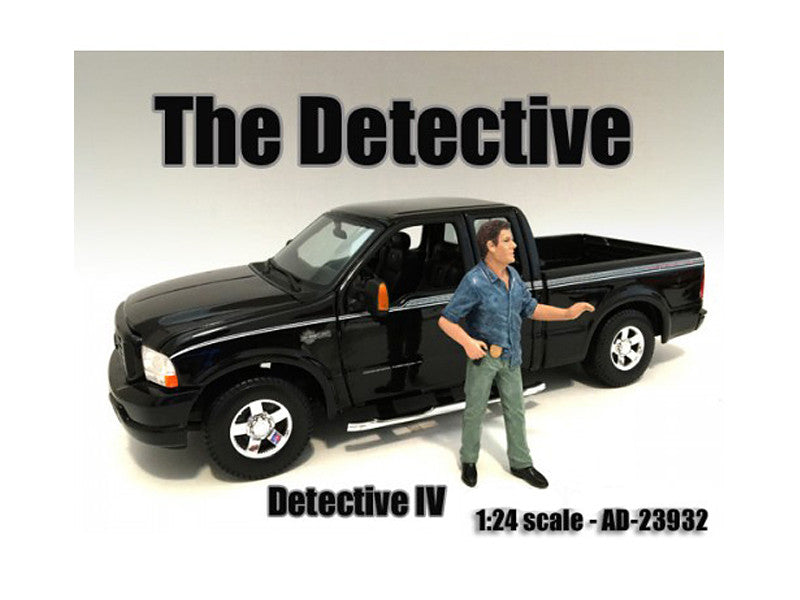 "The Detective #4" Figure For 1:24 Scale Models by American Diorama LuxuryLifeWay Online Store