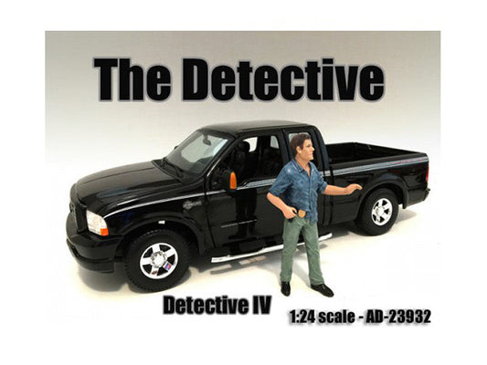 "The Detective #4" Figure For 1:24 Scale Models by American Diorama LuxuryLifeWay Online Store