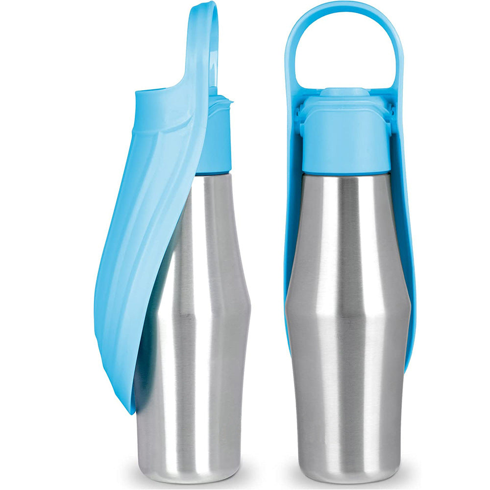 New Portable Pet Dog Water Bottle Soft Silicone Leaf Design For Dog Pets Outdoor Travel Drinking Bowls Water Dispenser Pets Fashion