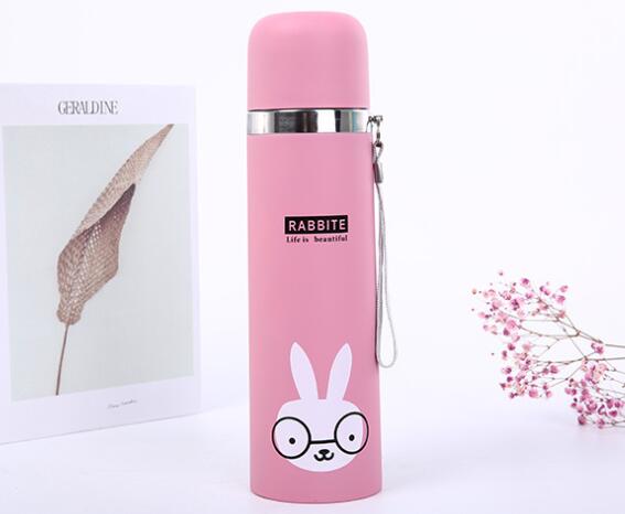 Vacuum Insulated Stainless Steel Cartoon Water Bottle LadyShow.Store