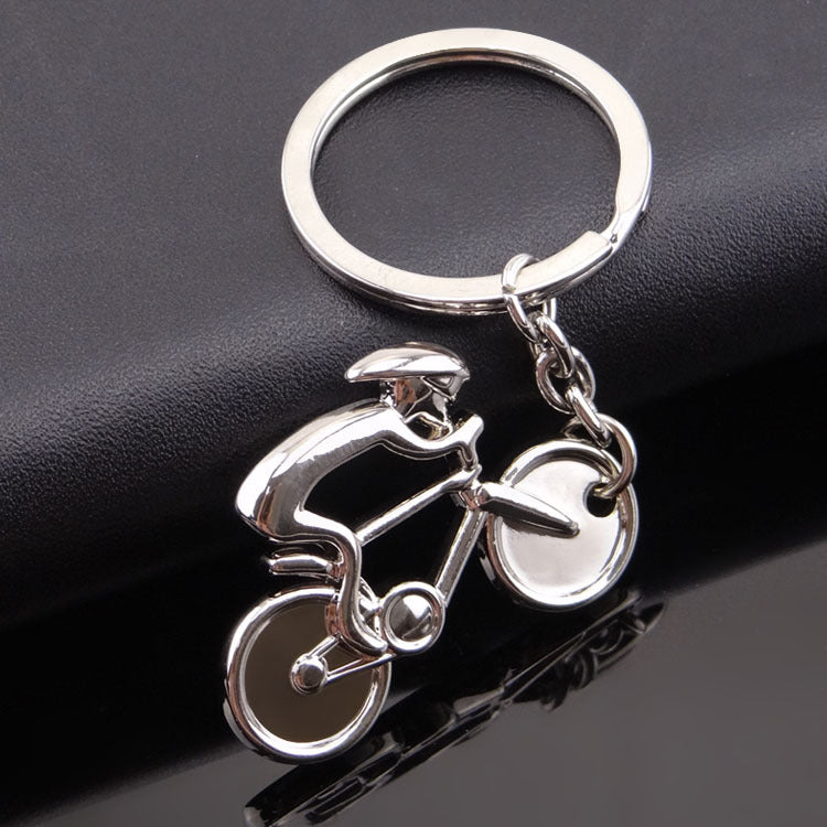 Mini Bicycle Metal Keychains Pendant Tourist Souvenir LadyShow.Store