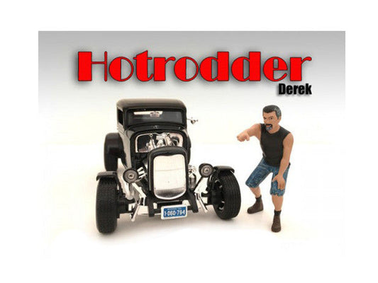 "Hotrodders" Derek Figure For 1:18 Scale Models by American Diorama LuxuryLifeWay Online Store