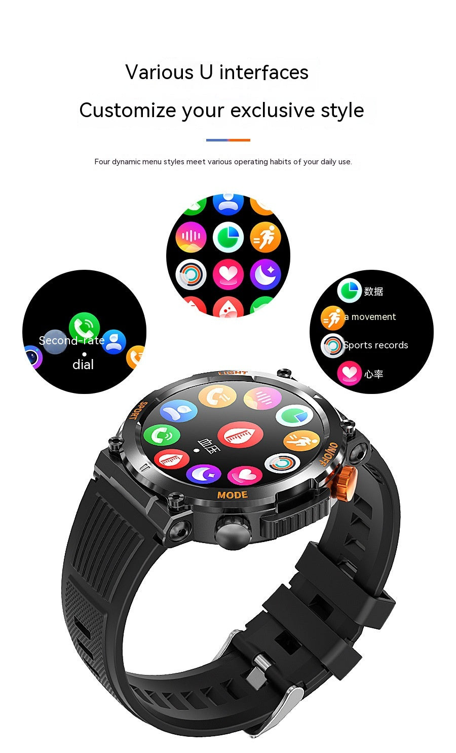 Fashion Personality Sport Smart Watch Best YouTube Store