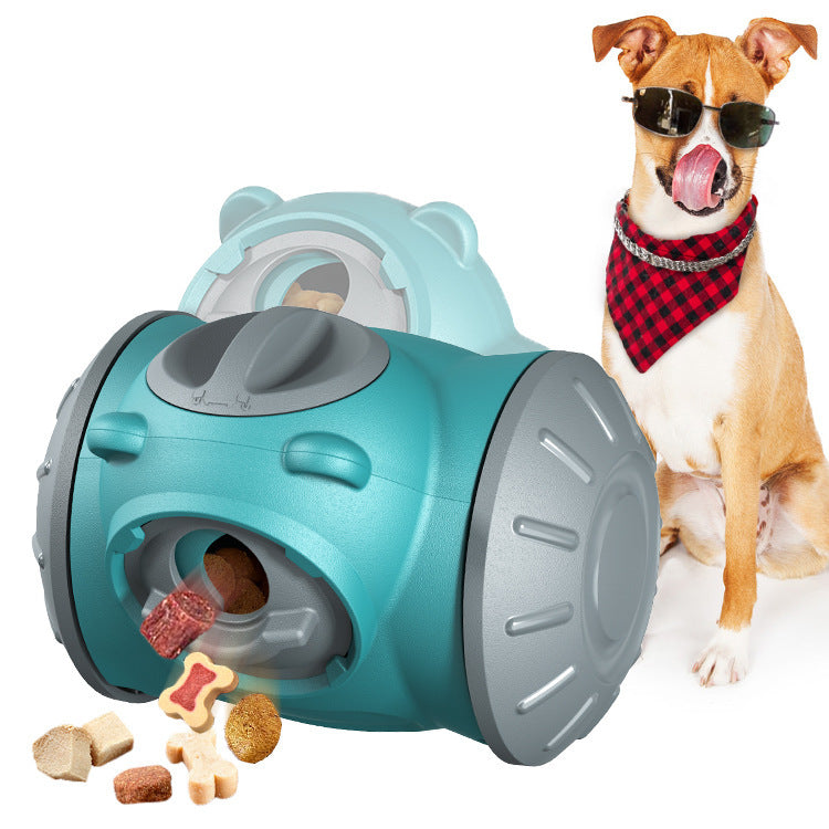 Dog Tumbler Toys Increases Pet IQ Interactive Slow Feeder For Small Medium Dogs Cat Training Balance Car Feeder Pet Toy Pet Products Pets Fashion