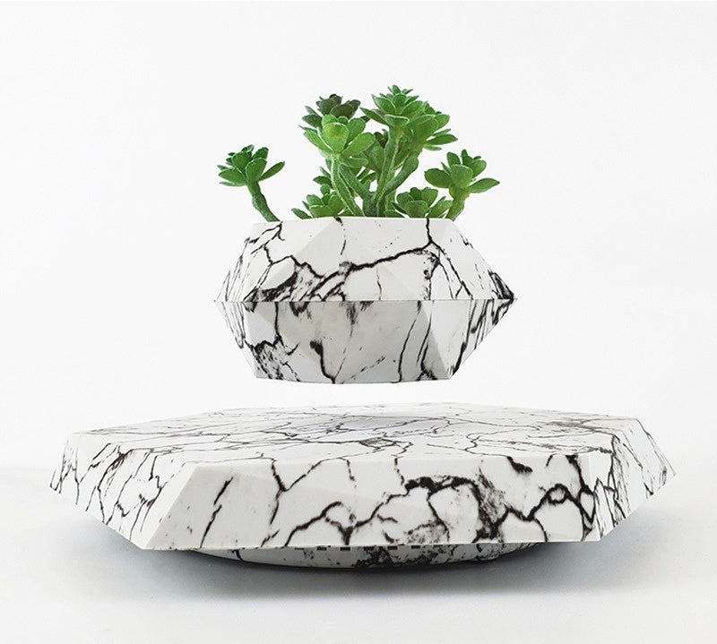 Floating Magnetic Plant Pot PearlNestDecor.com