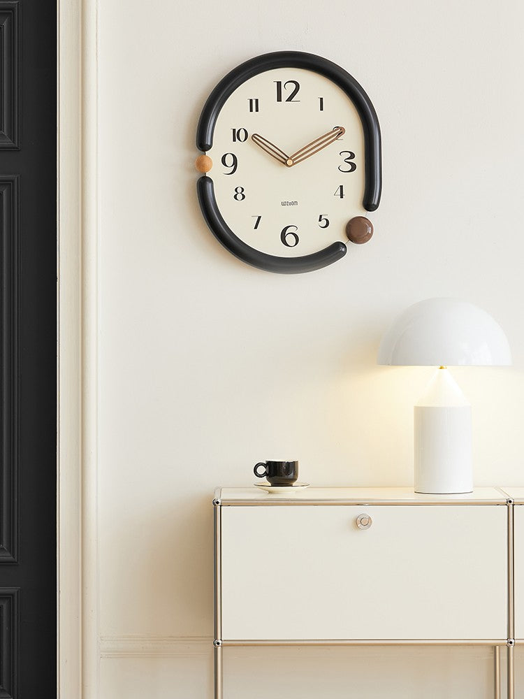 Creative Simple Living Room Punch-free Wall Clock PearlNestDecor.com