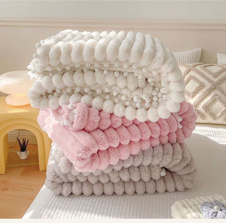 Dehaired Angora Blanket PearlNestDecor.com
