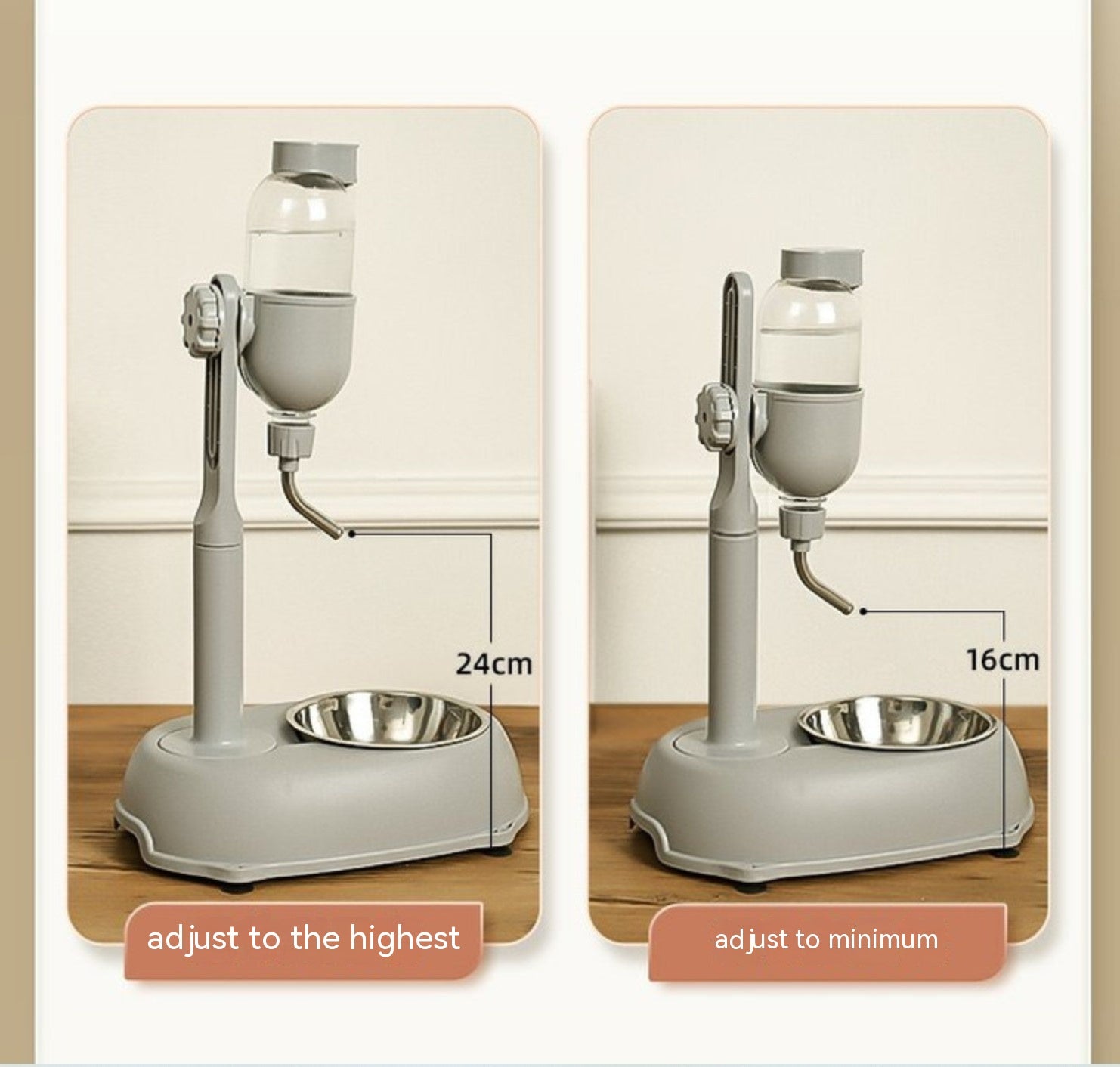 Non Wet Mouth Hanging Dog Water Dispenser For Pets Pets Fashion