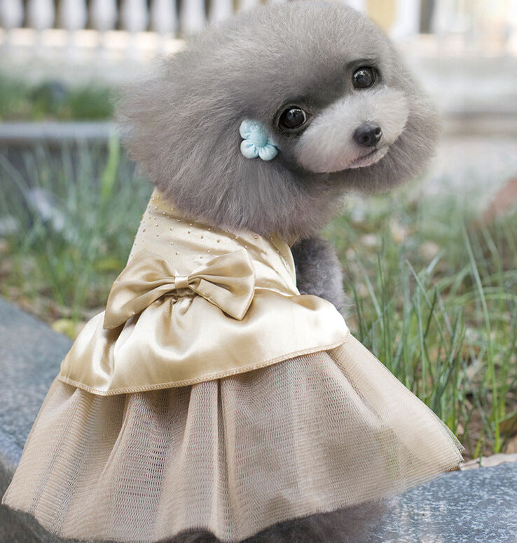 Dog wedding dress Pets Fashion