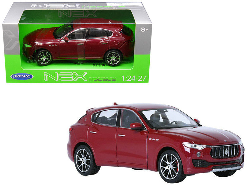 Maserati Levante Red 1/24 - 1/27 Diecast Model Car by Welly LuxuryLifeWay Online Store