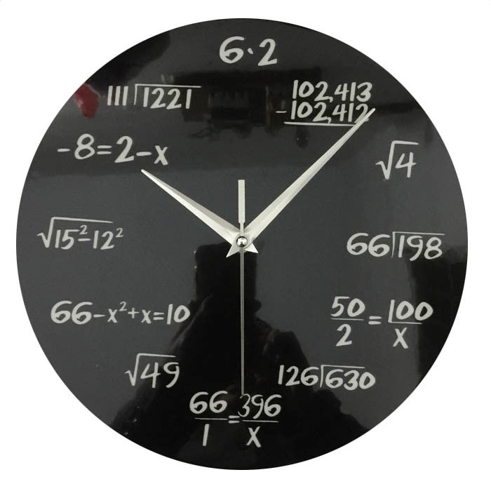 Creative Bully Formula Wall Clock PearlNestDecor.com