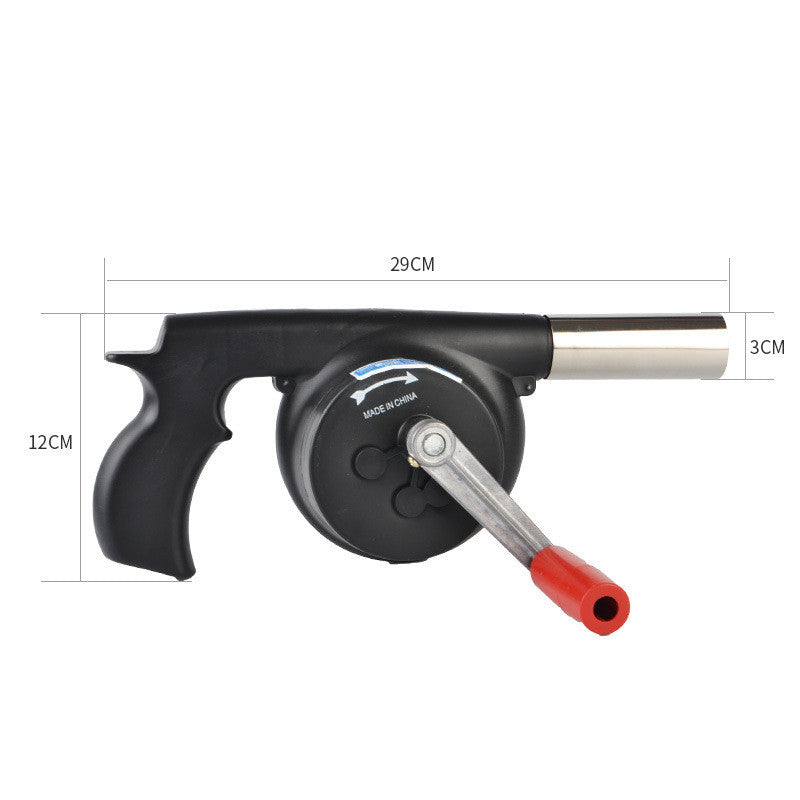Outdoor Camping Hand-cranked Combustion Blower