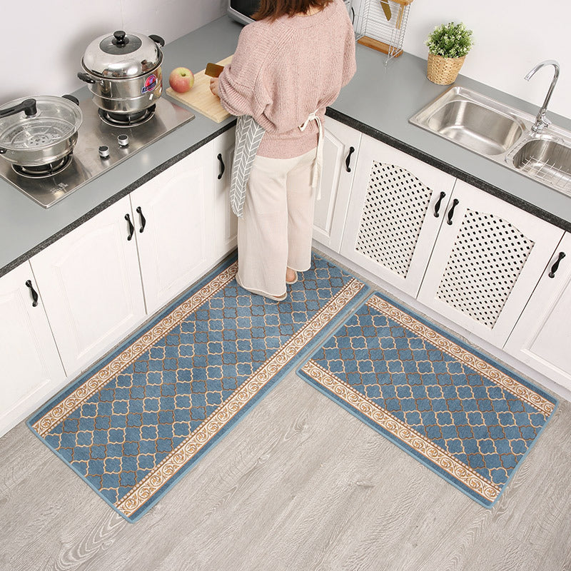 Kitchen mat and carpet anti-slip absorbent