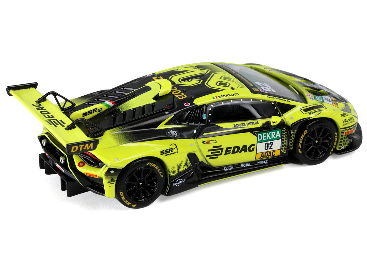 Lamborghini Huracan GT3 Evo 2 #92 Mirko Bortolotti "SSR Performance" "DTM" (2023) 1/64 Diecast Model Car by Trends Hobby LuxuryLifeWay Online Store