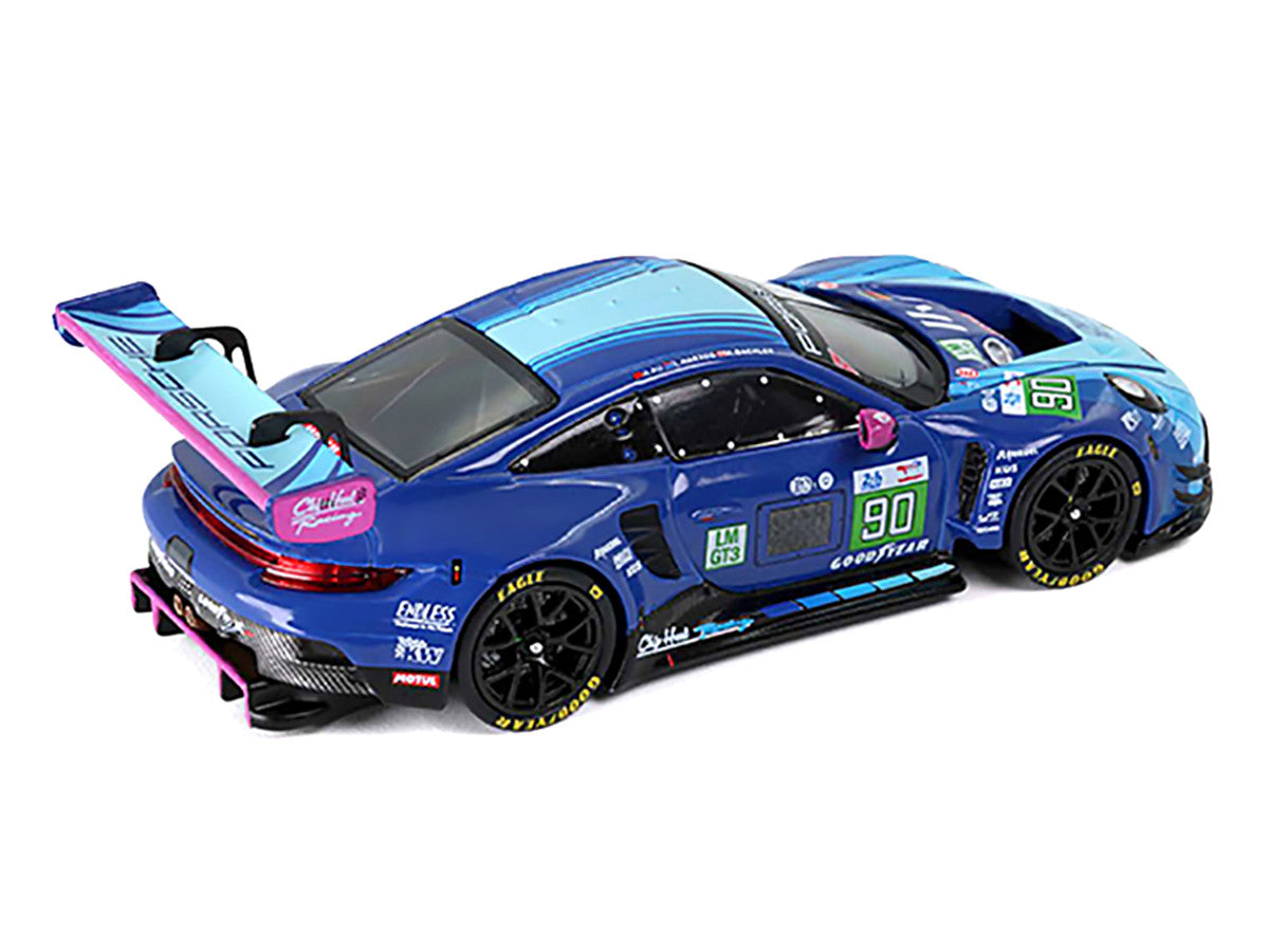 Porsche 911 GT3 R (992) #90 Antares Au - Klaus Bachler - Loek Hartog "Manthey" "24 Hours of Le Mans" (2024) 1/64 Diecast Model Car by Trends Hobby LuxuryLifeWay Online Store