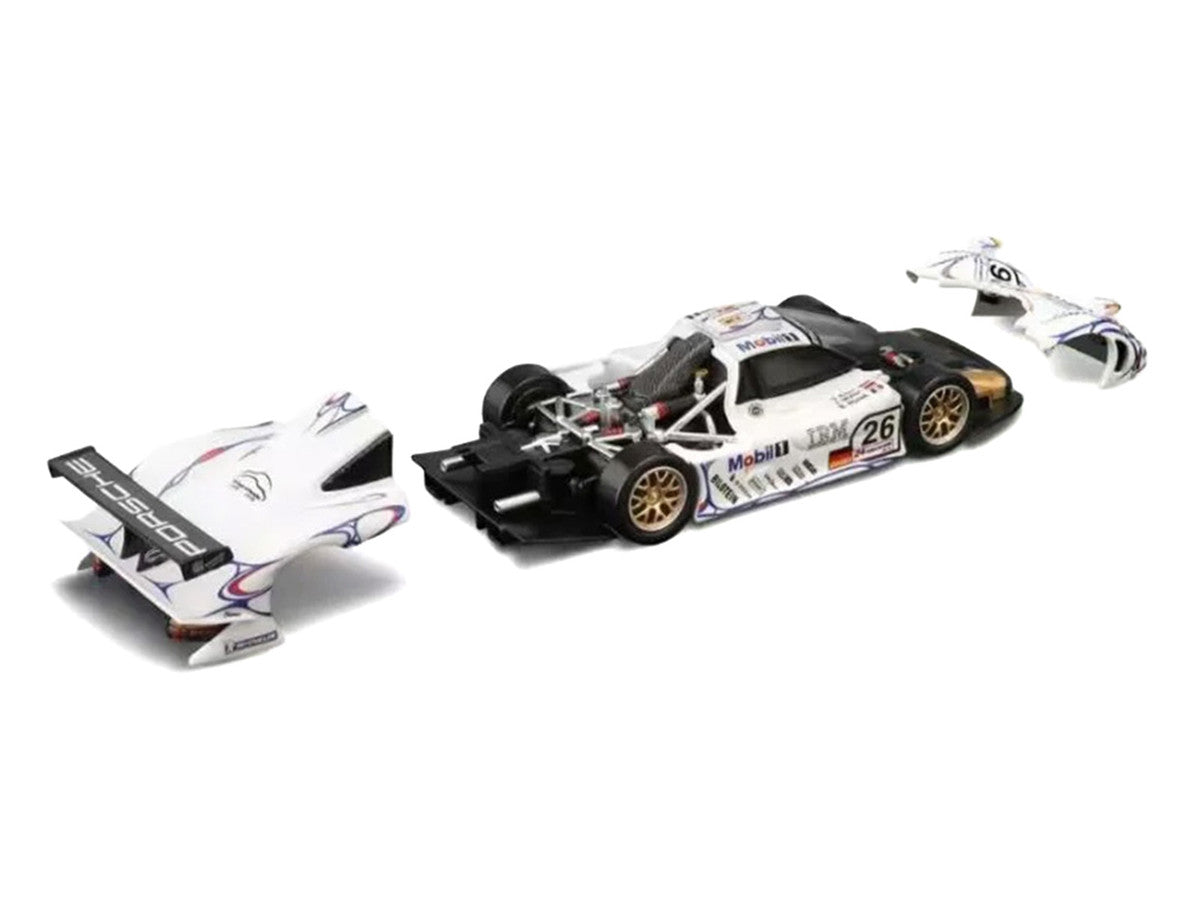 Porsche 911 GT1 #26 Allan McNish - Stephane Ortelli - Laurent Aiello "Porsche AG" Winner "24 Hours of Le Mans" (1998) 1/64 Diecast Model Car by Trends Hobby LuxuryLifeWay Online Store