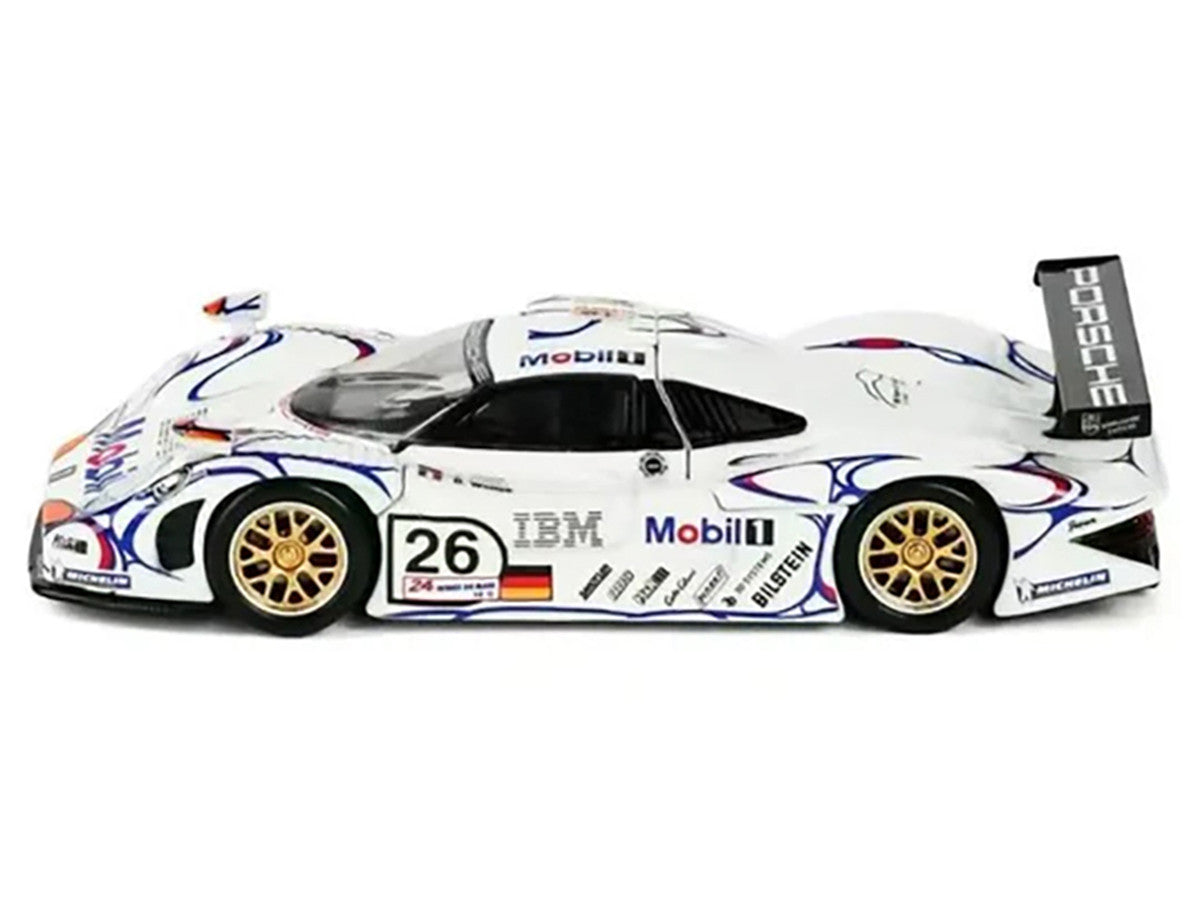 Porsche 911 GT1 #26 Allan McNish - Stephane Ortelli - Laurent Aiello "Porsche AG" Winner "24 Hours of Le Mans" (1998) 1/64 Diecast Model Car by Trends Hobby LuxuryLifeWay Online Store