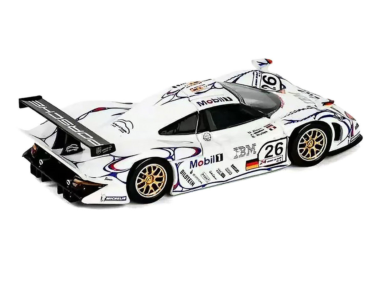Porsche 911 GT1 #26 Allan McNish - Stephane Ortelli - Laurent Aiello "Porsche AG" Winner "24 Hours of Le Mans" (1998) 1/64 Diecast Model Car by Trends Hobby LuxuryLifeWay Online Store
