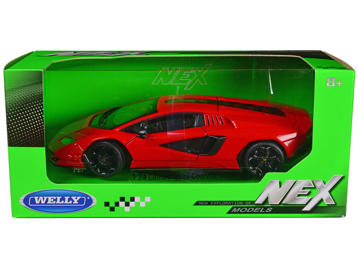 Lamborghini Countach LPI 800-4 Red "NEX Models" Series 1/24 Diecast Model Car by Welly LuxuryLifeWay Online Store