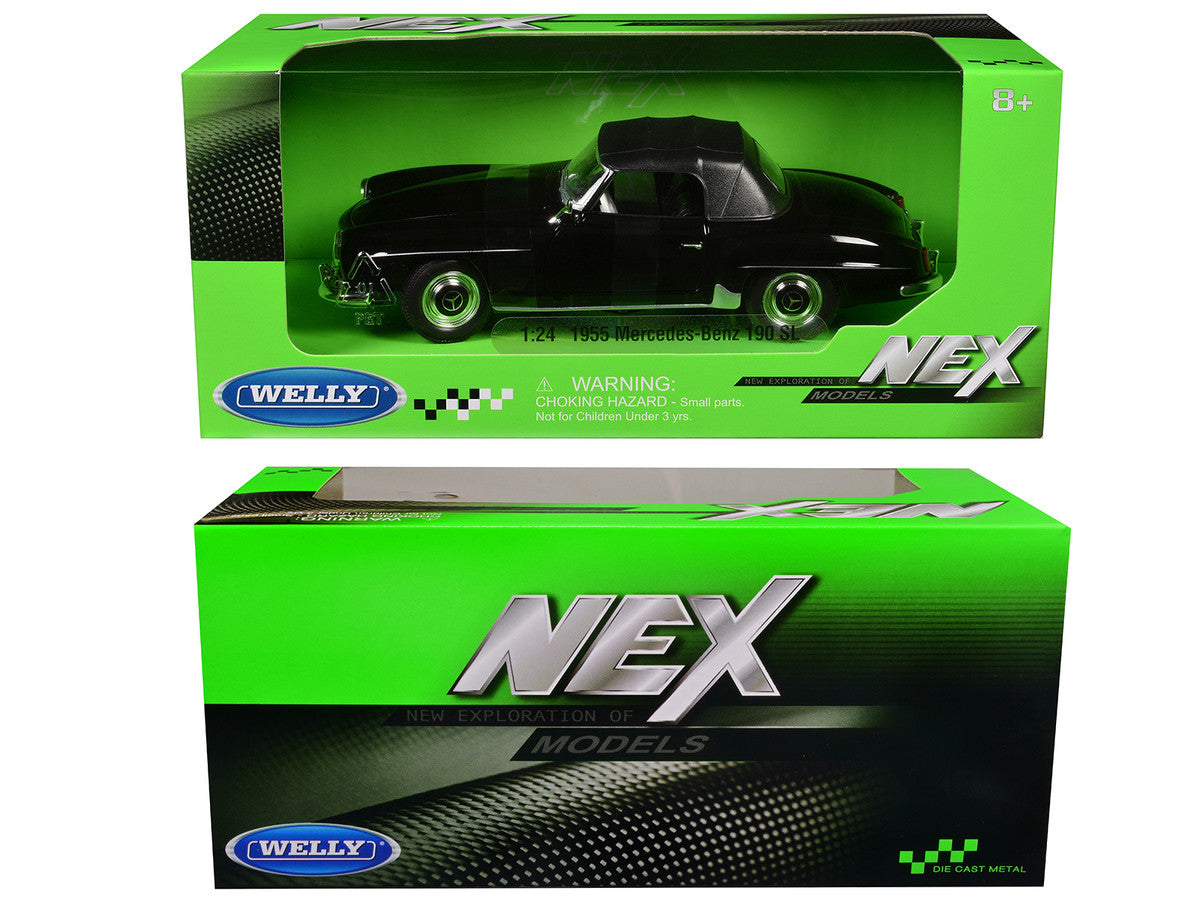 1963 Mercedes-Benz 600 Black "NEX Models" Series 1/24 Diecast Model Car by Welly LuxuryLifeWay Online Store