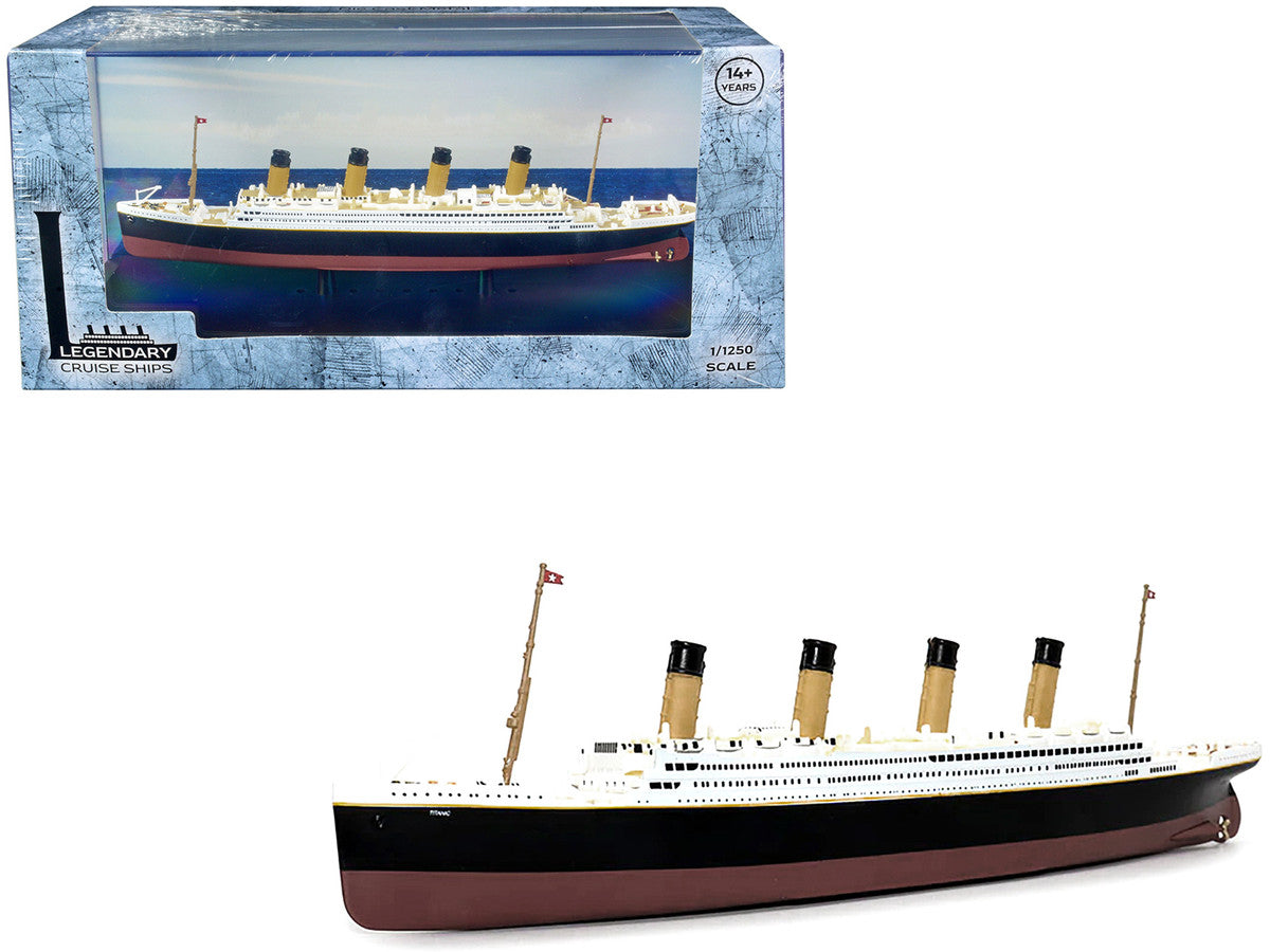 RMS Titanic Passenger Ship 1/1250 Diecast Model by Legendary Cruise Ships LuxuryLifeWay Online Store