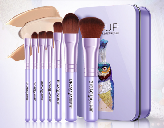 BIOAQUA Makeup Brushes Set Powder Foundation Eyeshadow Make Up Brush Soft Synthetic Hair Concealer kit Tool Cosmetics CJD
