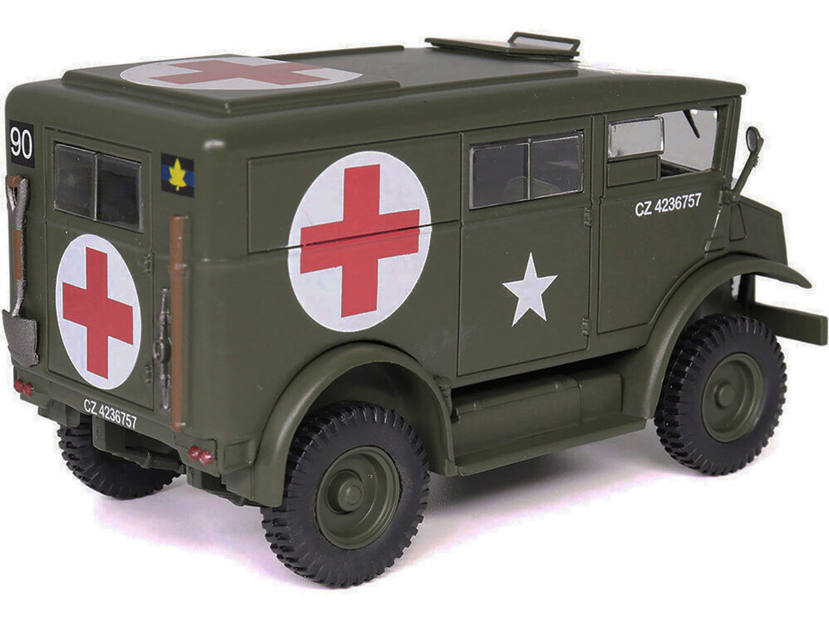 Chevrolet C8A Ambulance Olive Drab "United States Army" 1/43 Diecast Model by Militaria Die Cast LuxuryLifeWay Online Store