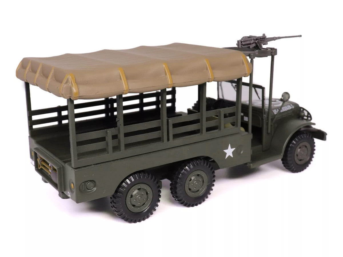 Dodge WC63 Weapons Carrier with Canvas Top Olive Drab "United States Army" 1/43 Diecast Model by Militaria Die Cast LuxuryLifeWay Online Store