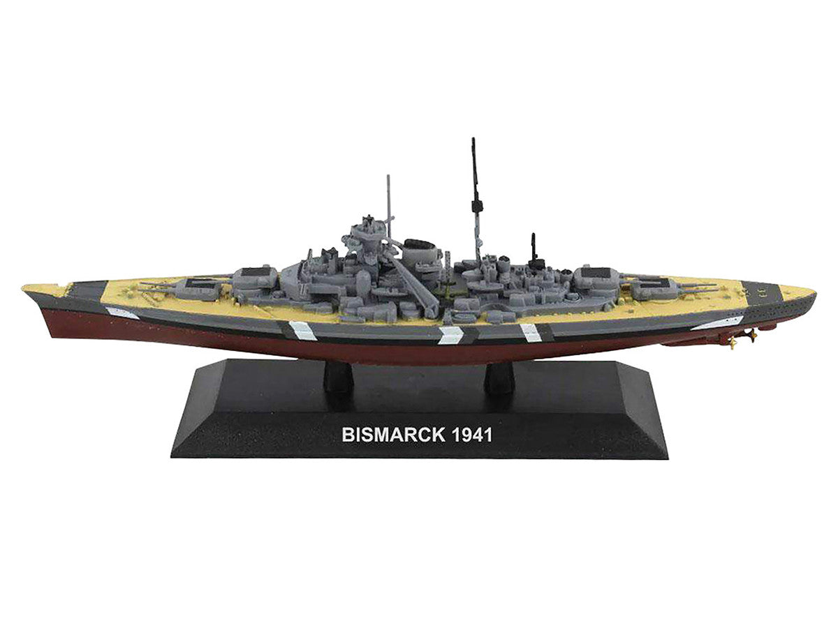 Bismarck Battleship "German Navy" (1941) "Legendary Battleships" Series 1/1250 Diecast Model by Militaria Die Cast LuxuryLifeWay Online Store