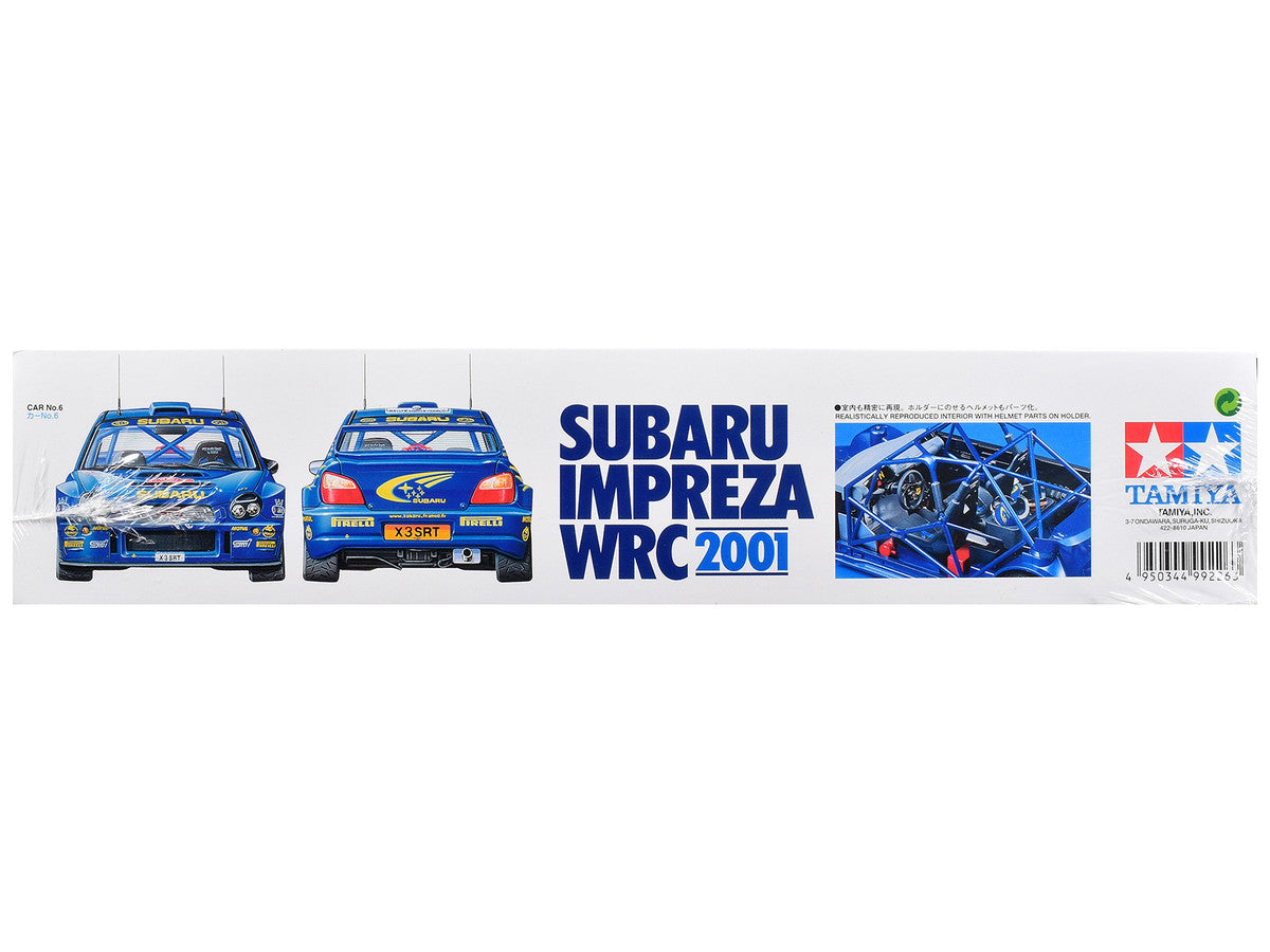 Model Kit Subaru Impreza "WRC" (2001) 1/24 Scale Model by Tamiya LuxuryLifeWay Online Store
