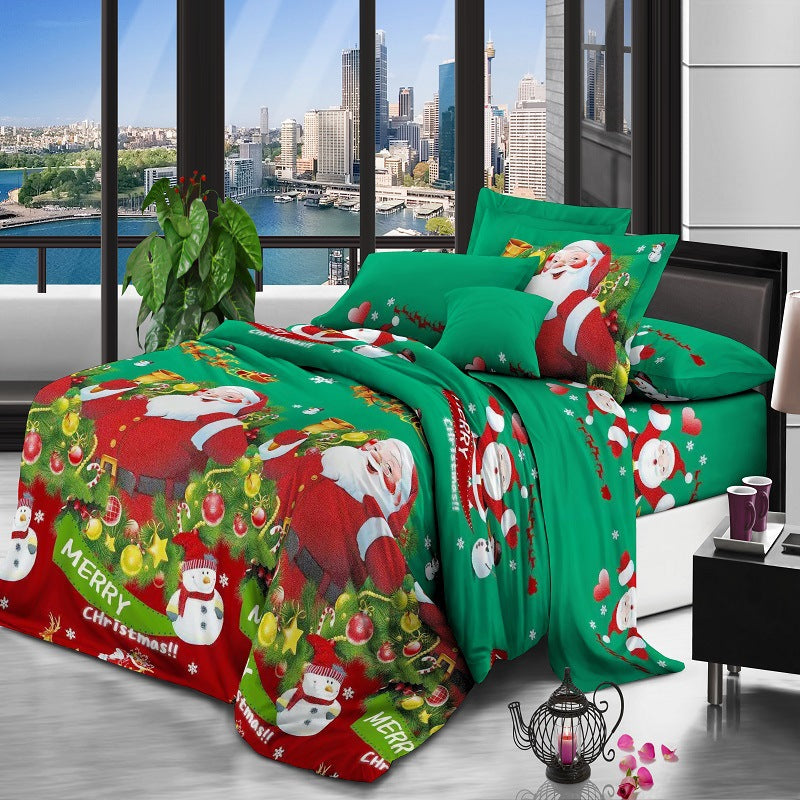 Santa bedding three-piece four-piece CJD2
