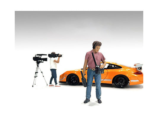 "On-Air" Figure 4 for 1/24 Scale Models by American Diorama LuxuryLifeWay Online Store