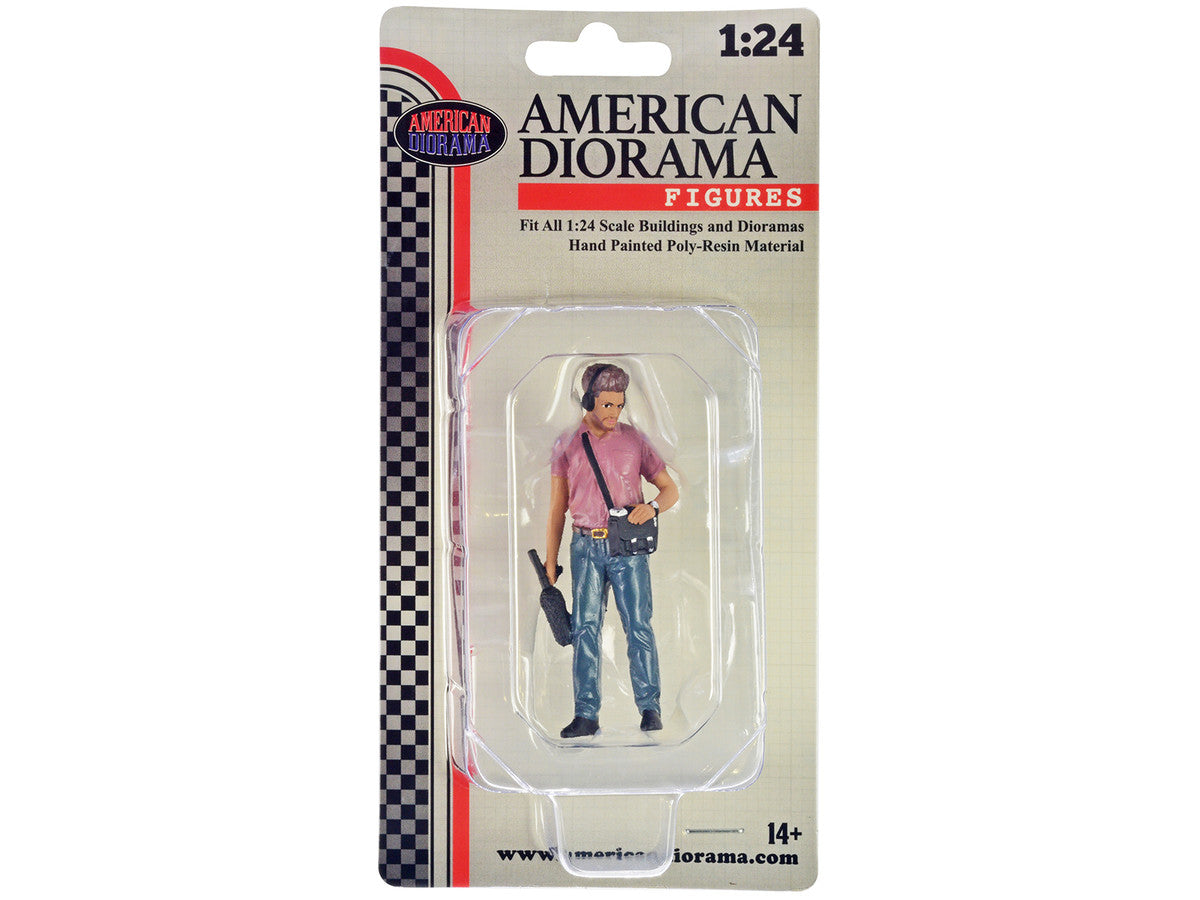 "On-Air" Figure 4 for 1/24 Scale Models by American Diorama LuxuryLifeWay Online Store