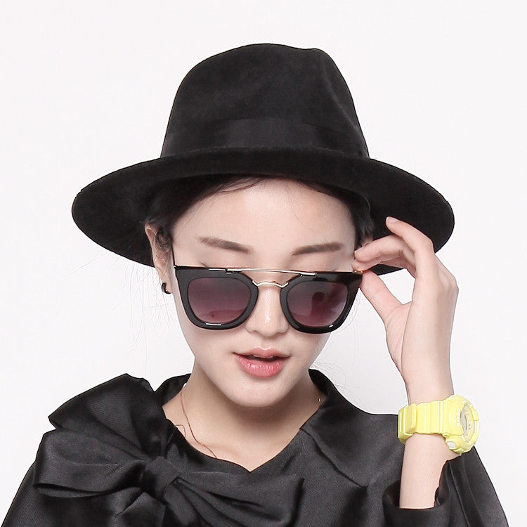 Elegant Woolen Jazz Hat NorixaFashion.com