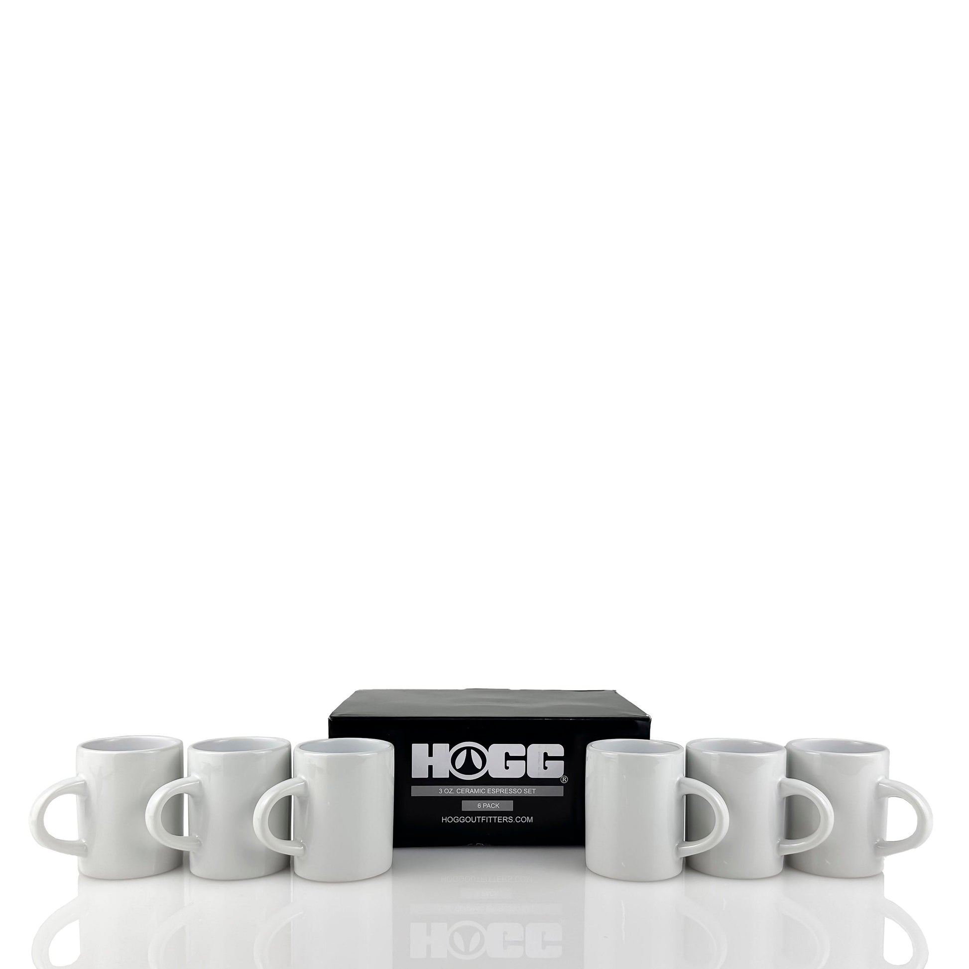 3oz CERAMIC ESPRESSO MUG - 6 PACK LuxuryLifeWay Online Store
