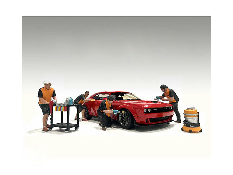 "Detail Masters" 6 piece Figurine Set for 1/18 Scale Models by American Diorama LuxuryLifeWay Online Store