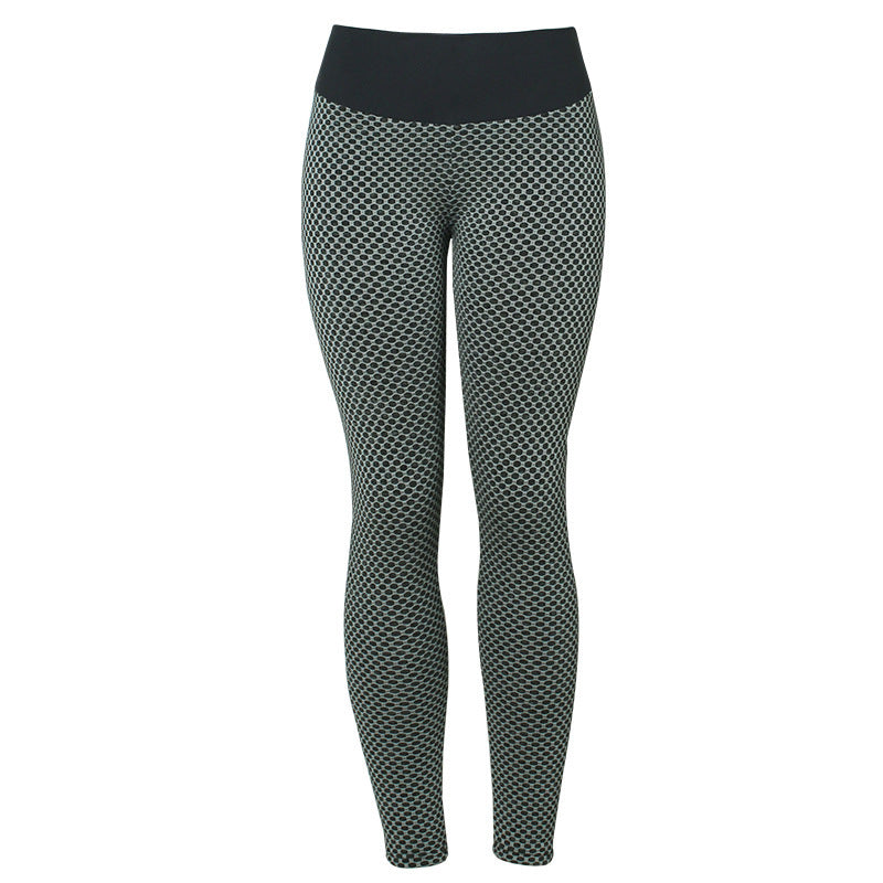 Plaid Leggings Fitness Yoga Pants Women's Seamless High Waist Breathable Gym Leggings NorixaFashion.com