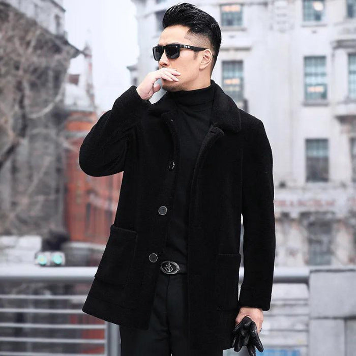 Jacket Lapel Short Fur Coat Best YouTube Store