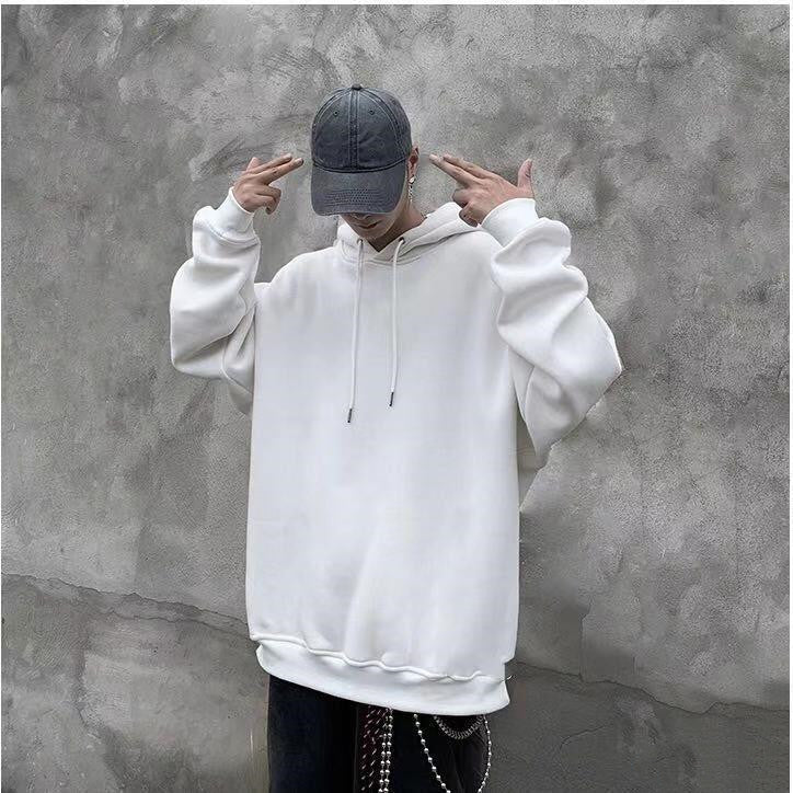 Daisy print hooded sweatshirt