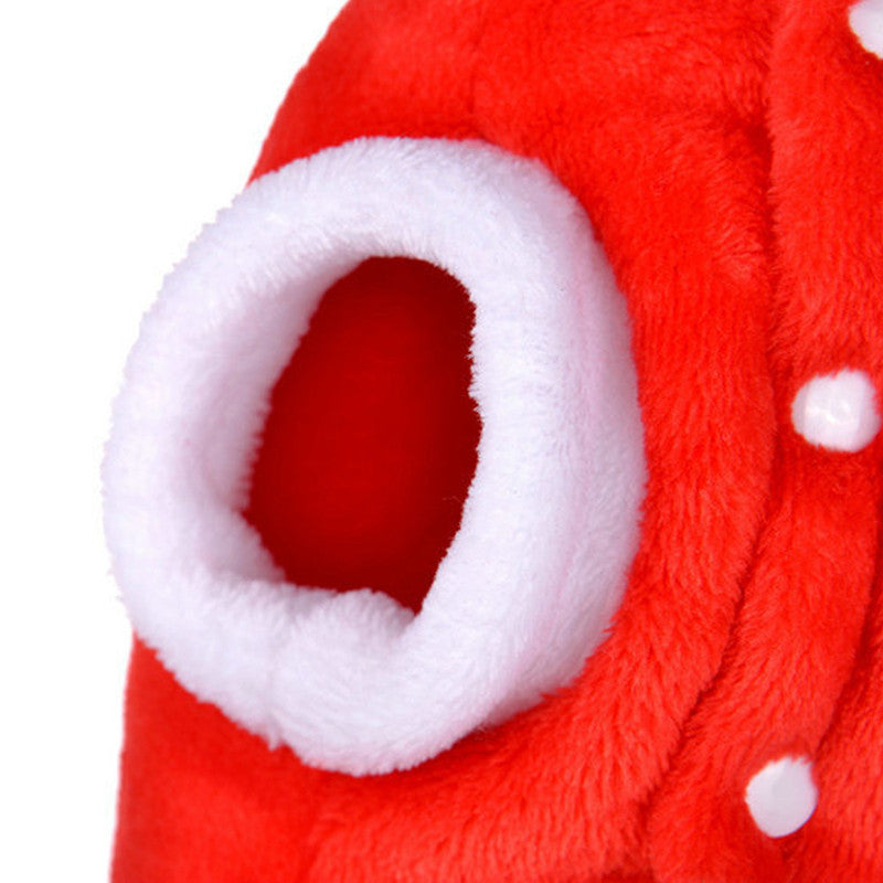 Pet flannel elk christmas clothes Pets Fashion