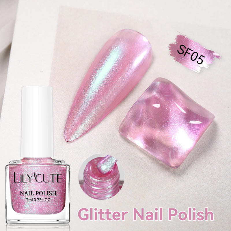 Quick-dry Metallic Mirror Nail Polish, No Baking Required LadyShow.Store