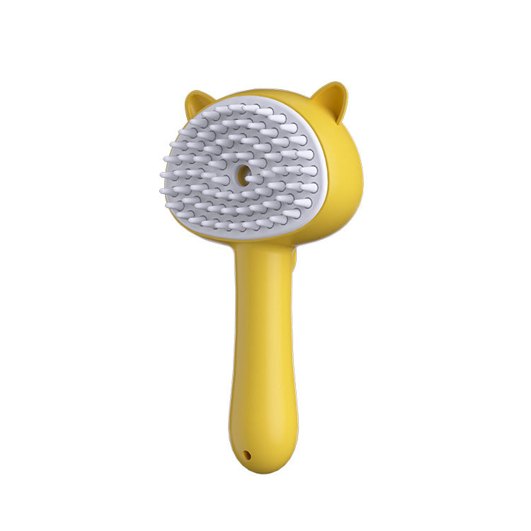 Hair Cleaning Brush With Mist Multifunctional Cat Grooming Brush Rechargeable Self Cleaning Slicker Brush For Pets Dogs & Catsb Pet Products Pets Fashion